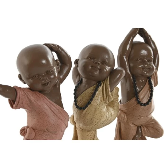 Figura szerzetes 11,5x7x16,5 cm 3 féle