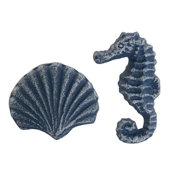 Fiókgomb kagyló, csikóhal 4x3x8 cm 2 féle