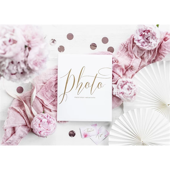 Fotóalbum precious moments 20x24,5 cm fehér 22 oldal