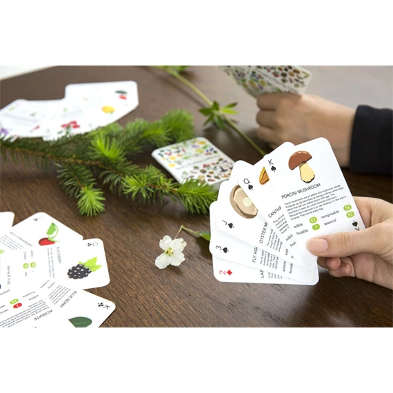 Franciakártya, növények