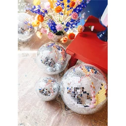 Függő dekoráció diszkógömb 20 cm