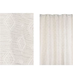 Függöny gyűrűs 140x260 cm