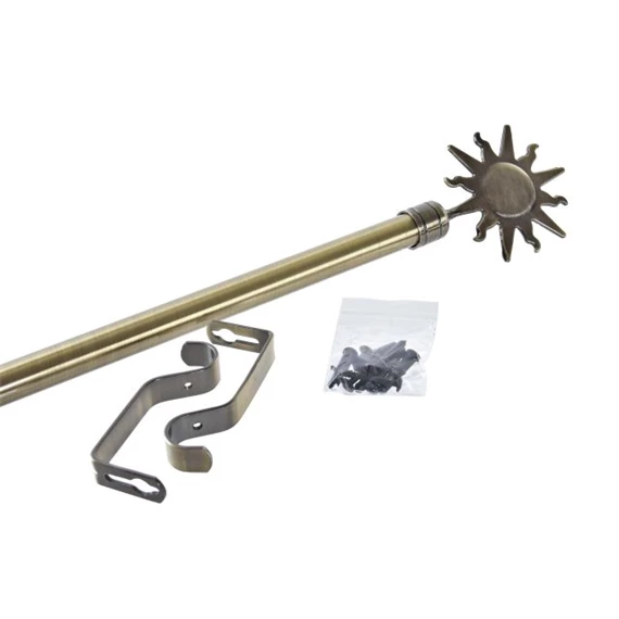 Függönyrúd állítható 160x16x16 cm