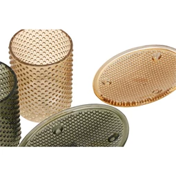 Fürdőszobai szett mintás 9x8x17 cm 2 féle S/3