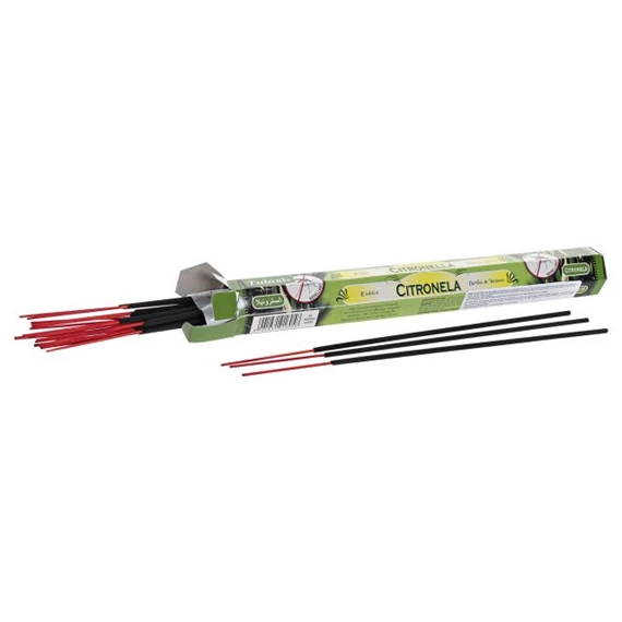 Füstölő szett citromfüves 25x4x4 cm S/20