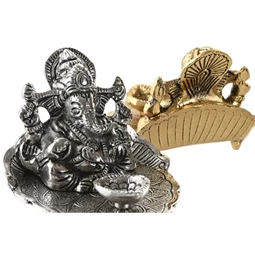 Füstölő tartó Ganesha 8x10x8 cm 2 féle