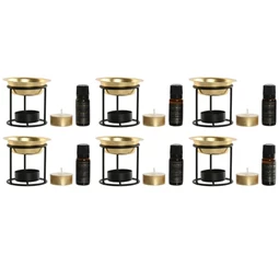 Füstölőtartó szett 9x9x11,5 cm 6 féle S/4