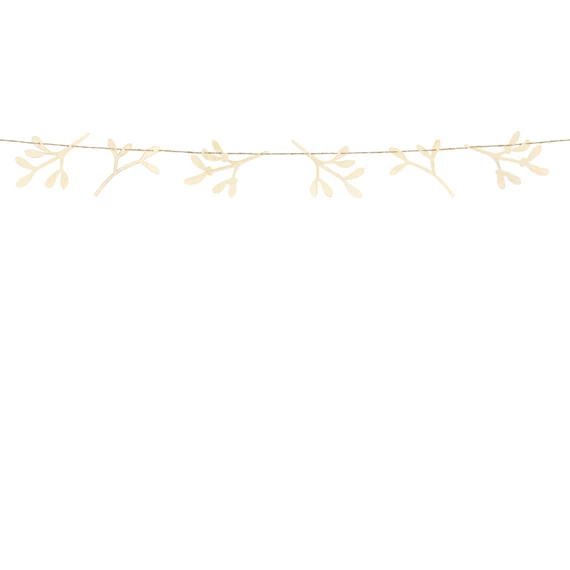 Füzér fából fagyöngy 127 cm