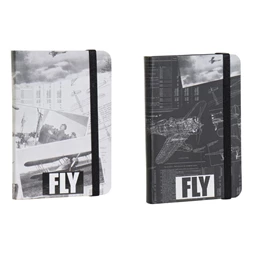 Füzet 80 oldalas 9,5x1,5x14 cm 2 féle