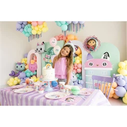 Gabby babaháza lufi fodorral 52x52 cm vegyes