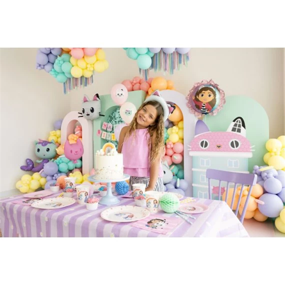 Gabby babaháza lufi fodorral 52x52 cm vegyes