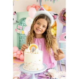 Gabby macskafülek lufi fólia 21.5x21 cm vegyes S/6