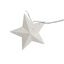 Girland csillag, LED-es 8,5x8,5x185 cm