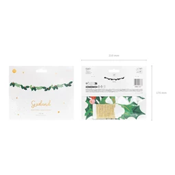 Girland fagyöngy 1,5 m zöld