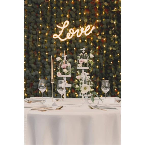 Girland fűzfa levelek 2 m