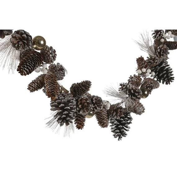 Girland tobozzal, LED-es 8x8x120 cm