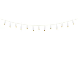 Girland tollak 1.6 m fehér és arany