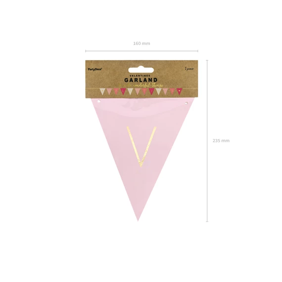 Girland valentinnapi, mix, 2.1 m