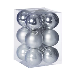 Gömb dobozban 6 cm 3 féle S/12