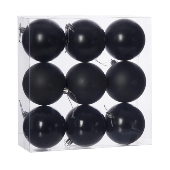 Gömb dobozban 8 cm 3 féle S/9