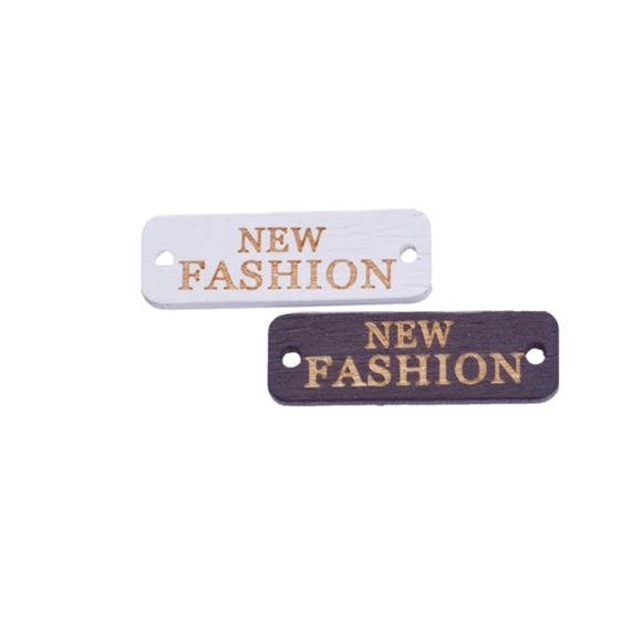 Gomb "New Fashion" felirattal 2 féle S/12