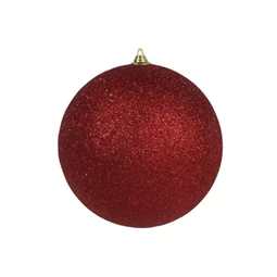 Gömb glitteres 13,5 cm