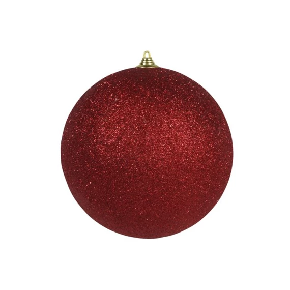 Gömb glitteres 13,5 cm