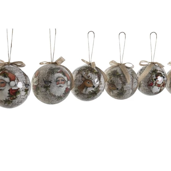 Gömb szett akasztós 25x25x16 cm S/14