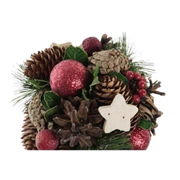 Gömb tobozból, akasztós 14x14x14 cm