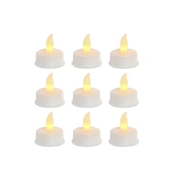 Gyerty LED-es 3,8x3,8x4 cm S/9