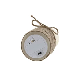 Gyertya LED-es 7,5x7,5x12,5 cm