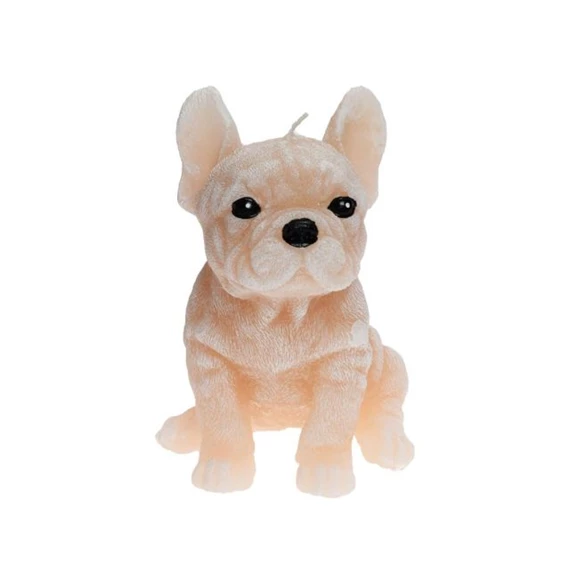 Gyertya bulldog 17x11 cm