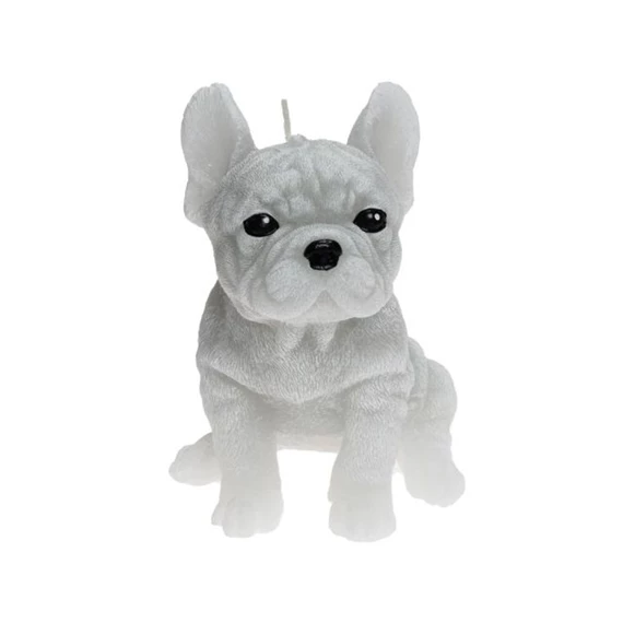 Gyertya bulldog 17x11 cm