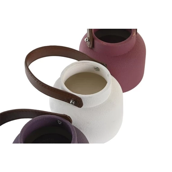 Gyertya füllel 12x12x21 cm 3 féle