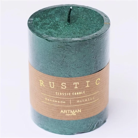 Gyertya henger "Rustic" 7x9x7 cm