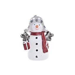 Gyertya hóember 7,5x5x10 cm
