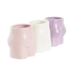 Gyertya test 9x7x10 cm 3 féle