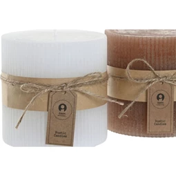 Gyertya 10x10x10 cm 2 féle