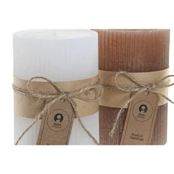 Gyertya 7x7x10 cm 2 féle