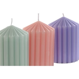 Gyertya 7x7x10 cm 3 féle