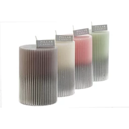 Gyertya 7x7x10 cm 4 féle