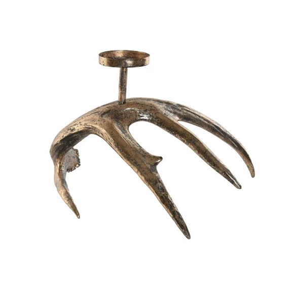 Gyertyatartó szarv alakú 31,5x26,5x19 cm