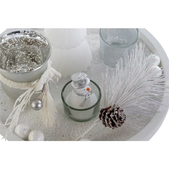 Gyertyatartó szett 27,5x27,5x2 cm S/6