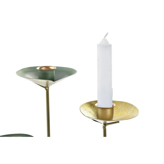 Gyertyatartó tavirózsás 19x19x20 cm