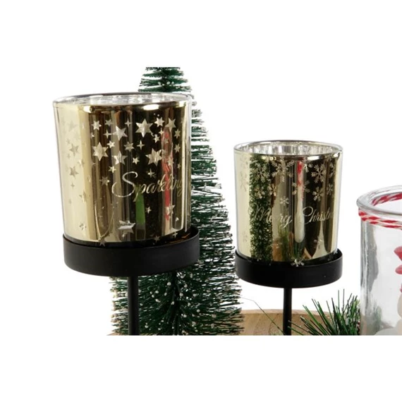 Gyertyatartó 24,5x24,5x28 cm S/7