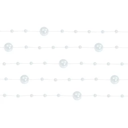 Gyöngy girlandok gyöngy 1,3 m S/5