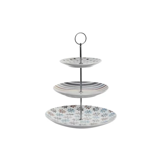 Gyümölcstartó emeletes 27x27x34 cm