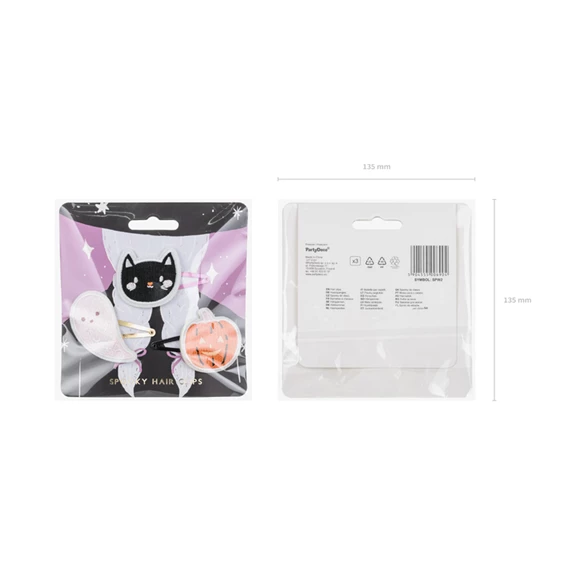 Hajcsatok halloween, mix S/3