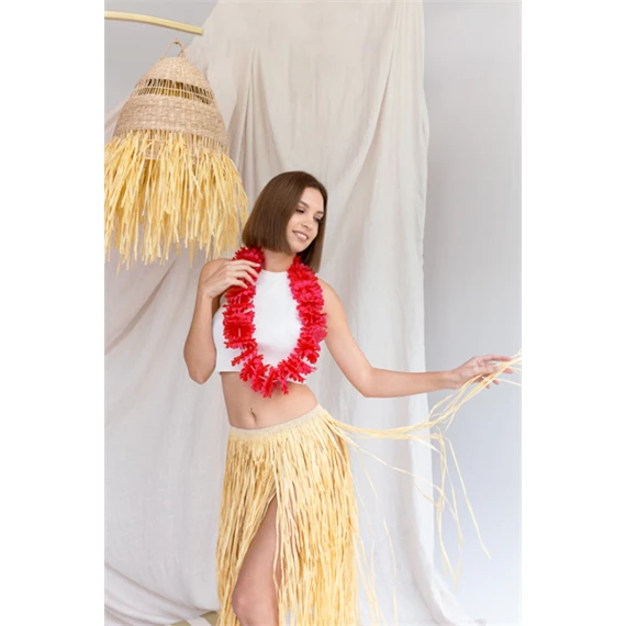 Hawaii nyaklánc sötét rózsaszín 1,2 m