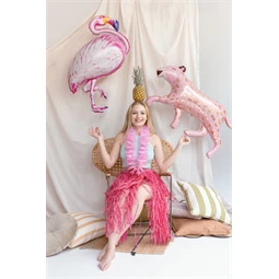 Hawaii nyaklánc világos rózsaszín 1,2 m